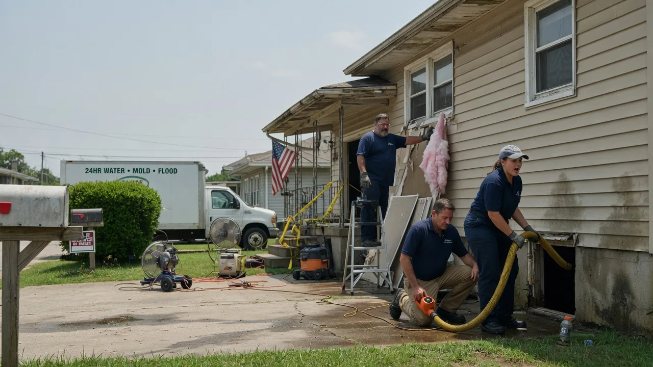 Water Damage Repair in Lawtell, LA near me